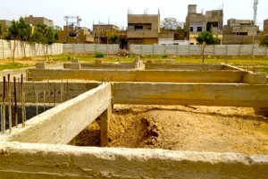Under Construction Bangalow House in DHA City Sector 2