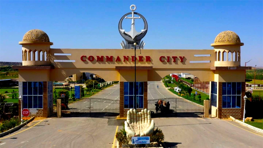 commander city karachi main entrance commander city karachi main entrance