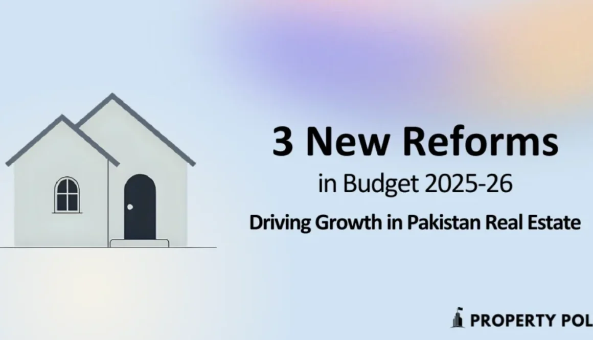 Three New Reforms in Budget 2025-26 Driving Growth in Pakistan Real Estate