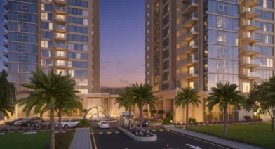 Parking in Pearl Tower in Emaar Karachi