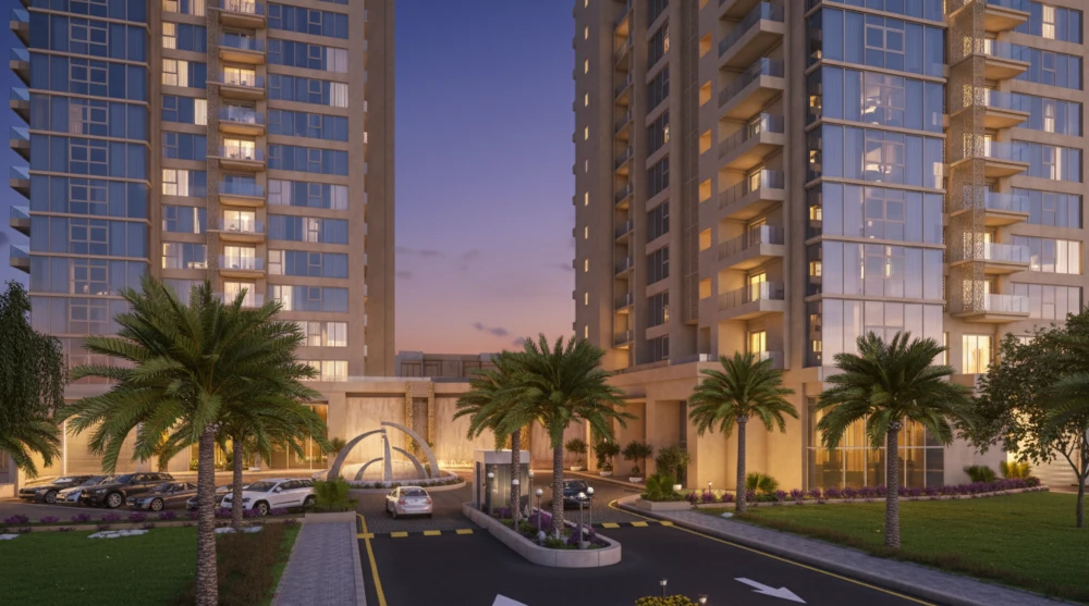 Parking in Pearl Tower in Emaar Karachi