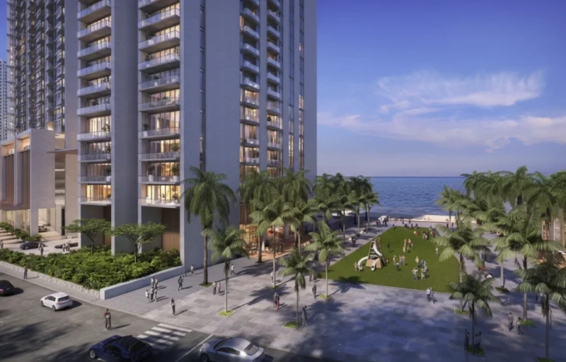 The Views in Emaar Oceanfront features many amenities and one of them is a children park