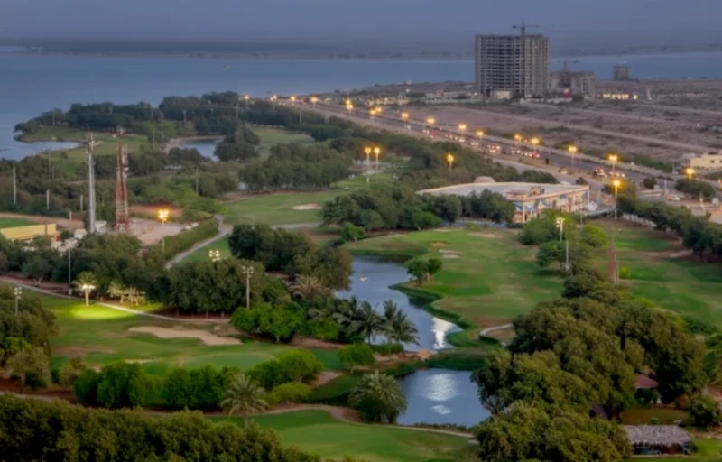 The Arkadians project offer commanding views and overlooks the prestigious DHA Golf Course in Phase 8 Karachi