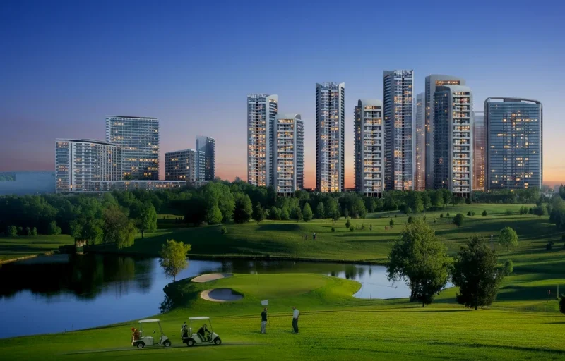 The Prime Location of The Arkadians and Its proximity to the DHA Golf and Country Club and the surrounding upscale neighborhood validates the high-value nature of the asset