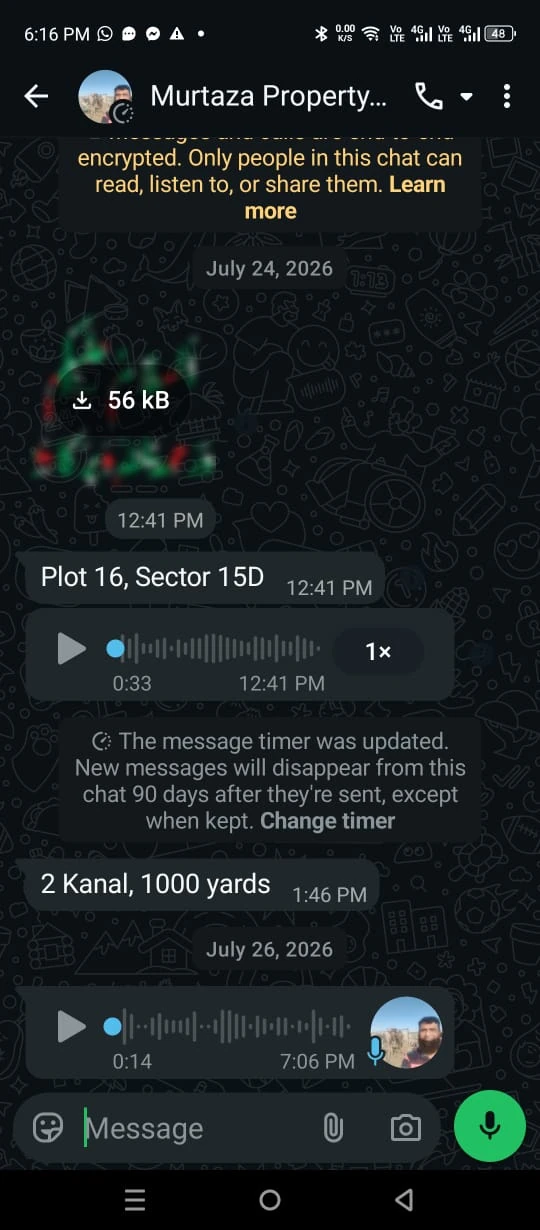 WhatsApp lead screenshot 2