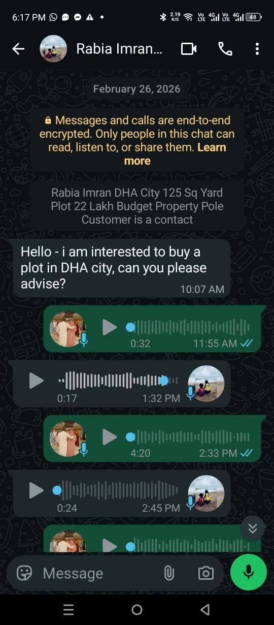 WhatsApp lead screenshot 4